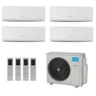 Ar Condicionado Multisplit HW Inverter 36.000 Btu (3x Evap 12.000 + 1x Evap 18.000) Quente Frio 220v