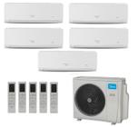 Ar Condicionado Multisplit Hw Inverter 42.000 Btu (2x Evap 9.000 + 3x Evap 12.000) Quente Frio 220v