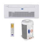 Ar Condicionado Split Cassete 1 Via Inverter Carrier 22000 Btus Quente/frio 220V Monofásico 40KVQOA22C5