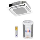 Ar Condicionado Split Cassete Inverter Carrier 23000 BTUs Quente Frio 40KVQA22C5 - 220V