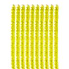 Arame em Chenille Finoarames com 10 Fios 30 cm Amarelo