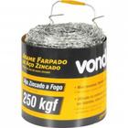 Arame Farpado 250 kgf 250 metros Vonder