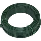 Arame Tela Revestido Pvc 1Kg Verde Bwg14 2,11Mm Tradestar