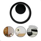 Arandela Eclipse Parede Preto Luz Indireta Perfil Led 2.700K