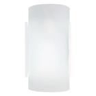 Arandela Embaú 20cm Vidro Fosco 1XE27 40W Branco Taschibra