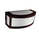 Arandela Finestra de Parede 28x11x13cm 1xE27 Marrom