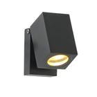 Arandela LED Kubi 5W Preto 3000K Quente IP65 Nordecor