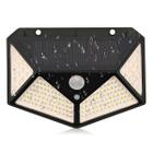 Arandela Luminária com 100 Leds Solar a Prova D'água