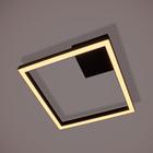 Arandela Plafon Fit Led 33,6w 41x41cm 3000k Aluminio PRETA St1285 - New Line