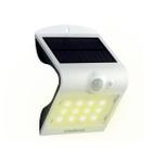 Arandela Solar Luminária Integrada Externa Intelbras Asi 220 Refletor Luz Led Amarela Autonomia Sem Fio