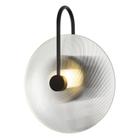 Arandela Vinyl Preto 30cm 5w 3000k Led - Vin1ar01pt030 - Bella - BELLA ILUMINAÇÃO