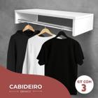 Arara Organizador De Roupa Cabideiro Parede Suspenso