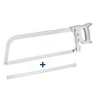 Arco Serra 12" Branco com Lâmina Extra Açougueiro Malta Serra para Carne Arco de Açougue