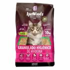 Areia De Madeira Higiênica para Gatos IpetWoods 10kg