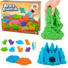 Areia De Modelar Brinquedo Infantil Sensorial 300g Divertida Colorida - Dm Toys