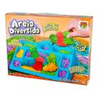 Areia Divertida Modelar Dinossauro Moldes 3D Dmt6644 Dm Toys