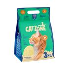 Areia Higiênica para Gato ECO CAT 3Kg - Natural - Cat Zone