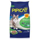 Areia Higiênica Pipicat Classic 4kg Kelco Controle de Odores