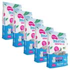 Areia Para Gatos Sensitive biodegradavel 4kg Kit 5Un