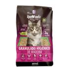 Areia pet granulado higiênico sanitário madeira gato ipet 2kg