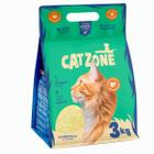 Areia Sanitária Natural Gatos Cat Zone Biodegradável 3Kg