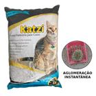 Areia Sanitaria para Gatos 4kg com Controle de Odores Katzi