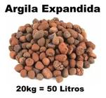 Argila Expandida Decoração Vaso Jardim 3222 - Saco 50 Litros