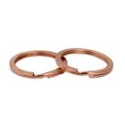 Argola Italiana 35mm Sem Corrente Rose Gold Reforçada Com 300 Unidades - Russo Art