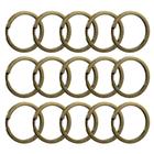 Argola Italiana Banhada A Níquel 28mm Ouro Velho Com 500 Unidades