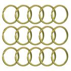 Argola Sem Corrente 35mm Dourada Para Artesanato Chaveiros 50 Unidades