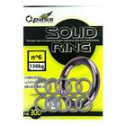 Argola Solid Ring O-Pass Para Pesca Suporte Hook Aço Inox