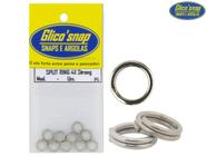 Argola Split Ring 4x Strong Glico Snap - 10 Unidades