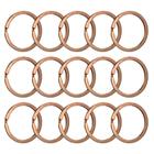 Argolas Italianas 28mm Rose Gold Reforçada Sem Corrente Com 500 Peças - Russo Art