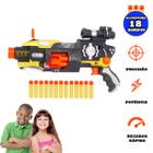 Arma de brinquedo para metalurgia automática de armas Nerf, blasters