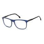 Armação De Óculos Carrera 1125 Pjp 54 Azul Translúcido