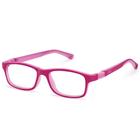 Armação De Óculos Infantil Nano Vista Crew 3.0 Glow Nao3022346 Rosa Fosco