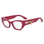 Armação de Óculos Moschino Mos632 C9A - Vermelho 53
