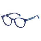 Armação de Óculos Polaroid Pld D831 PJP - Azul 44 - Infantil