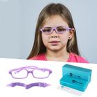 Armação Óculos Infantil Flexível Silicone 3 a 7 Anos Elástico Lilas Isabela Dias 290
