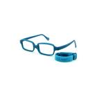 Armação óculos infantil new baby miraflex azul