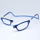 Armação Óculos Leitura Clikko Azul com Imã-Prático/Moderno