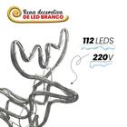 Armação Rena Macho De Led Média - 220V