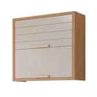 Armário Aéreo De Cozinha 100% Mdf 80Cm 2 Portas Basculantes Eloise Mgm Móveis