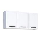 Armário Aéreo de Cozinha Aço 3 Portas Juno/Apolo 120 Cozimax Branco