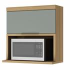 Armário Aéreo Micro 1 Porta Basculante Nesher Marquesa 80 Cm 100 Mdf