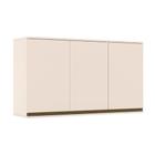 Armário Aéreo p/ Cozinha Connect c/ 3 Portas 120cm Off White - Henn