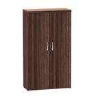 Armario Alto 02 Portas PE40 Pandin 1,60 M Walnut