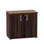 Armario Baixo 02 Portas P25 Pandin 70 Cm Walnut