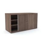 Armário Baixo Porta De Correr PE 50 Pandin 1,20 M Walnut