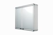 Armario Banheiro Astra Aluminio 54x45x11.5 Cm Lbp16/S